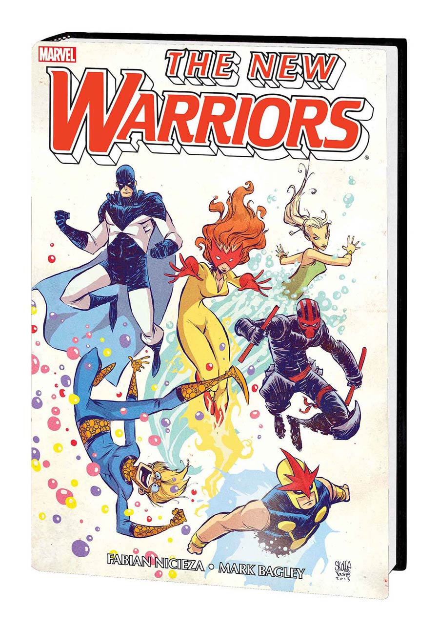 New Warriors Classic Omnibus Vol 1 HC Book Market Skottie Young Cover New Printing