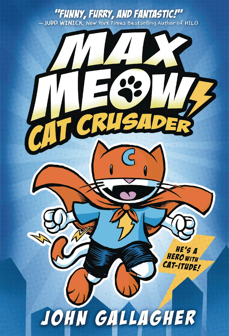 Max Meow Cat Crusader Vol 1 HC