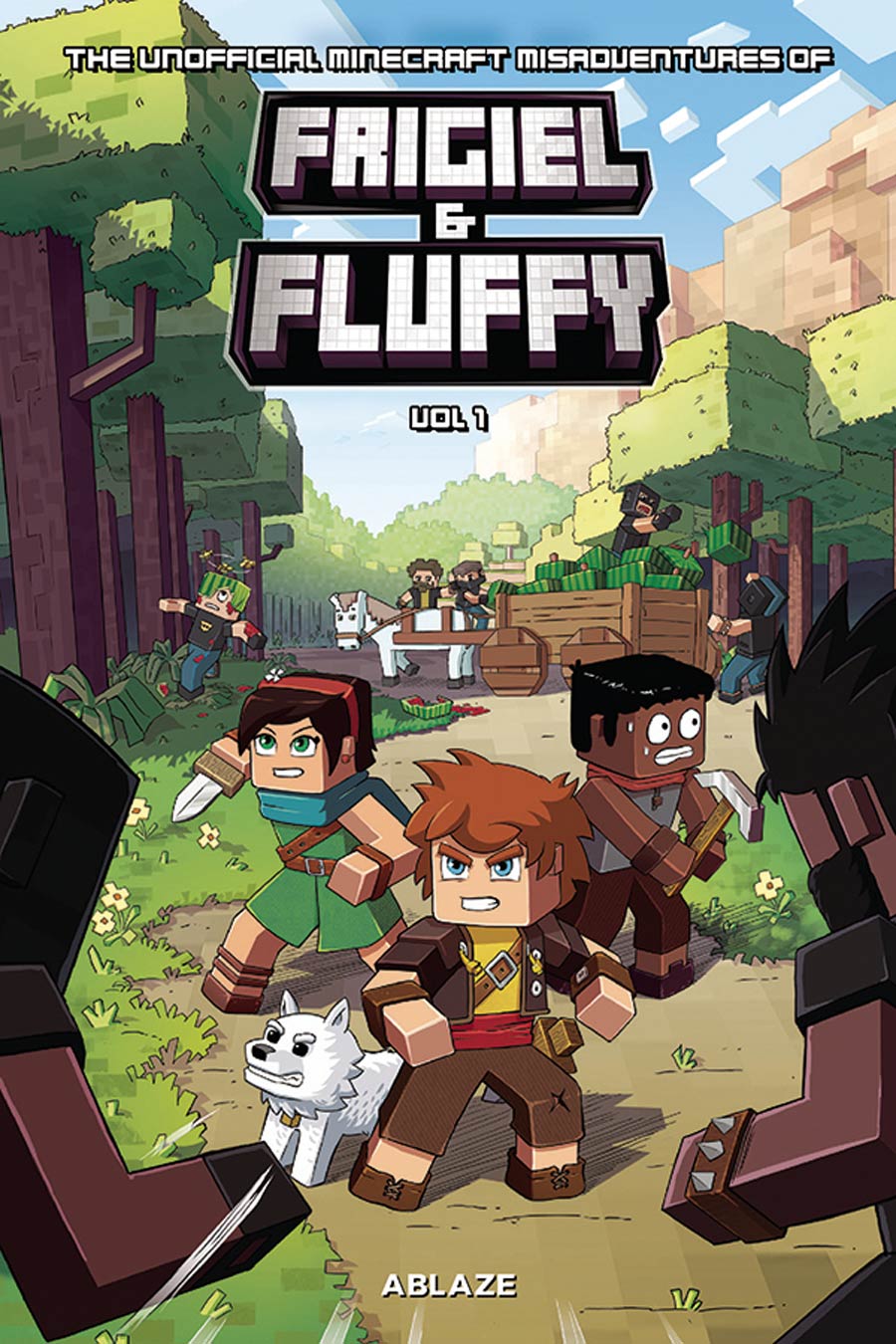 Minecraft-Inspired Misadventures Of Frigiel & Fluffy Vol 1 HC