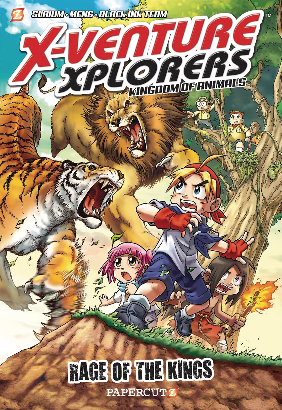 X-Venture Xplorers Vol 1 Lion vs Tiger TP