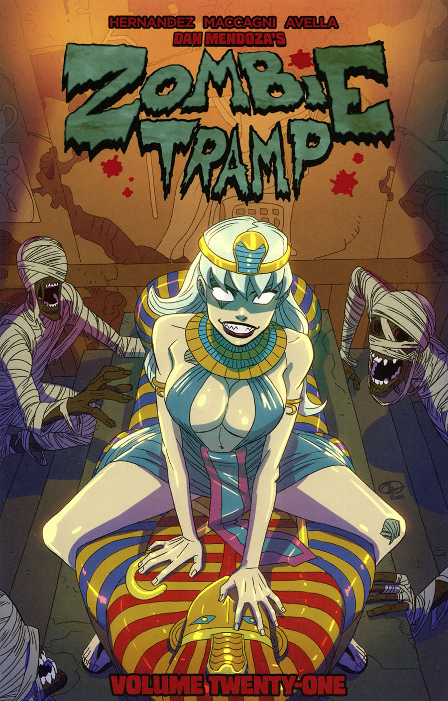 Zombie Tramp Ongoing Vol 19 The Mummy Tramp TP (Vol 21)