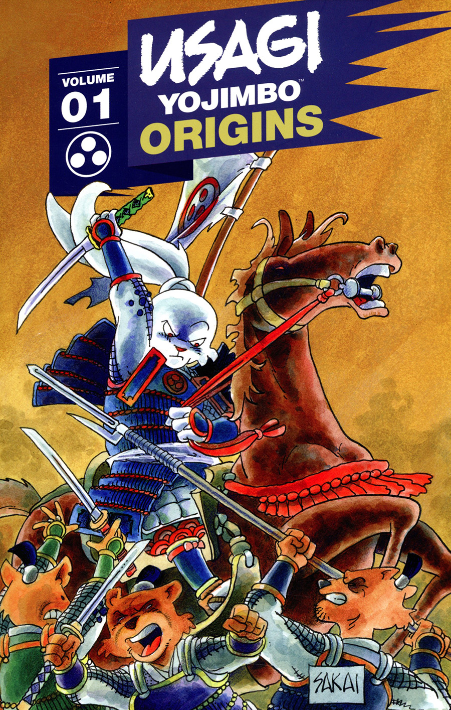 Usagi Yojimbo Origins Vol 1 Samurai TP