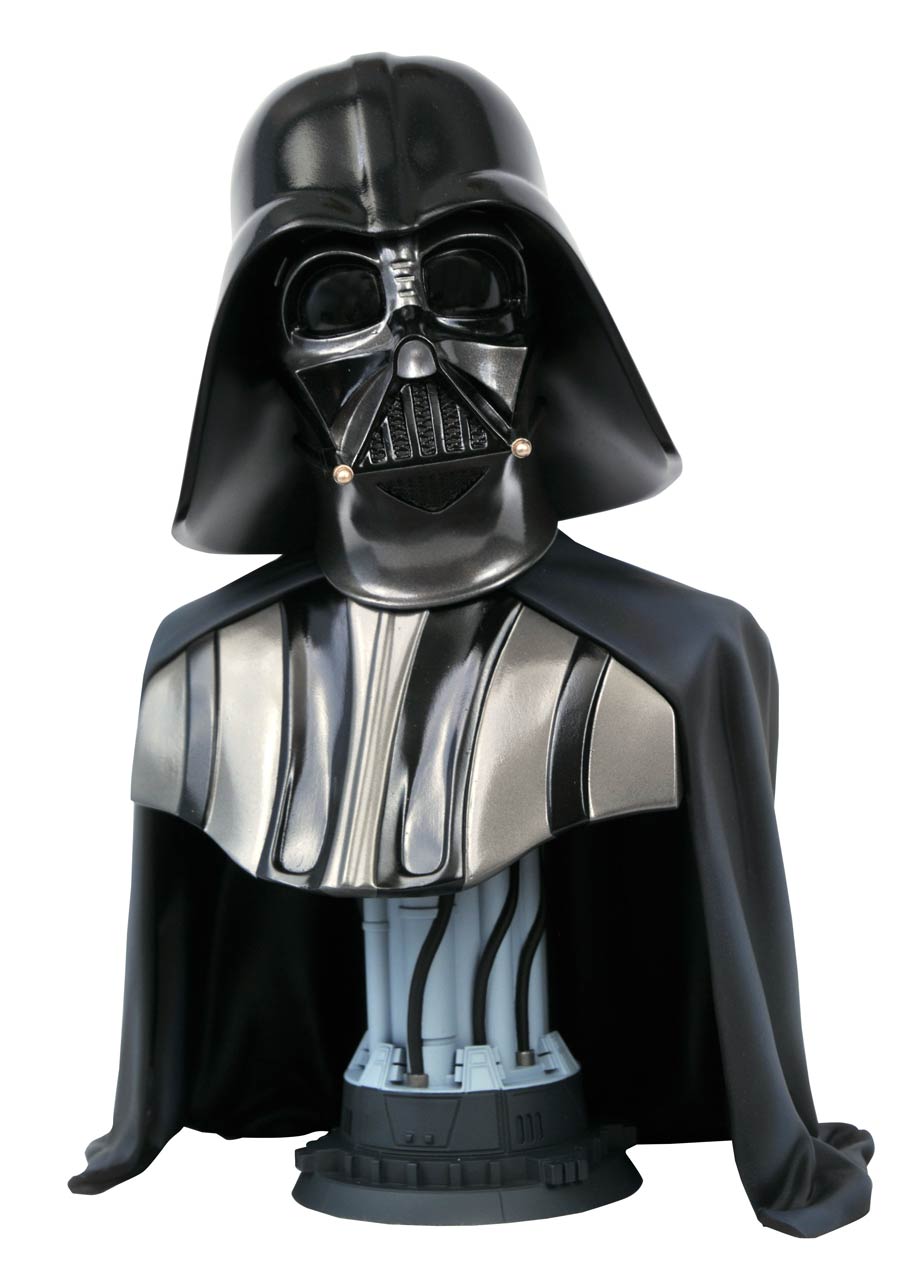 Star Wars Legends In 3D Star Wars A New Hope Darth Vader 1/2 Scale Bust