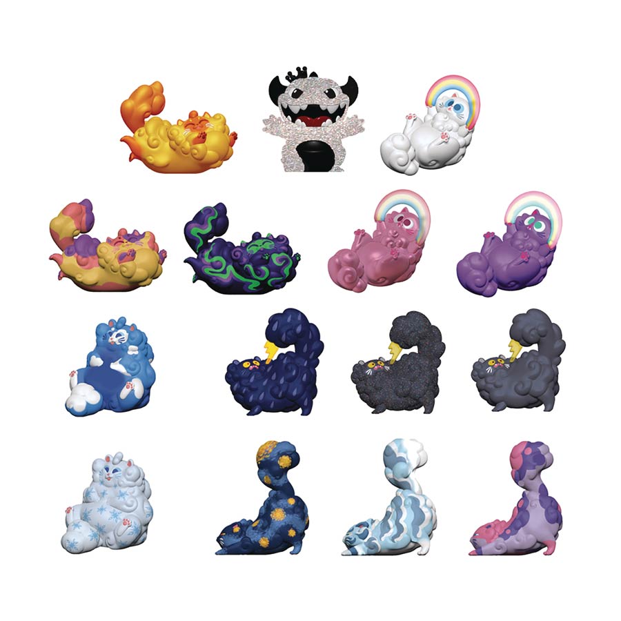 Paka Paka Cloud Cats Mystery Minis Blind Mystery Box 18-Piece Display