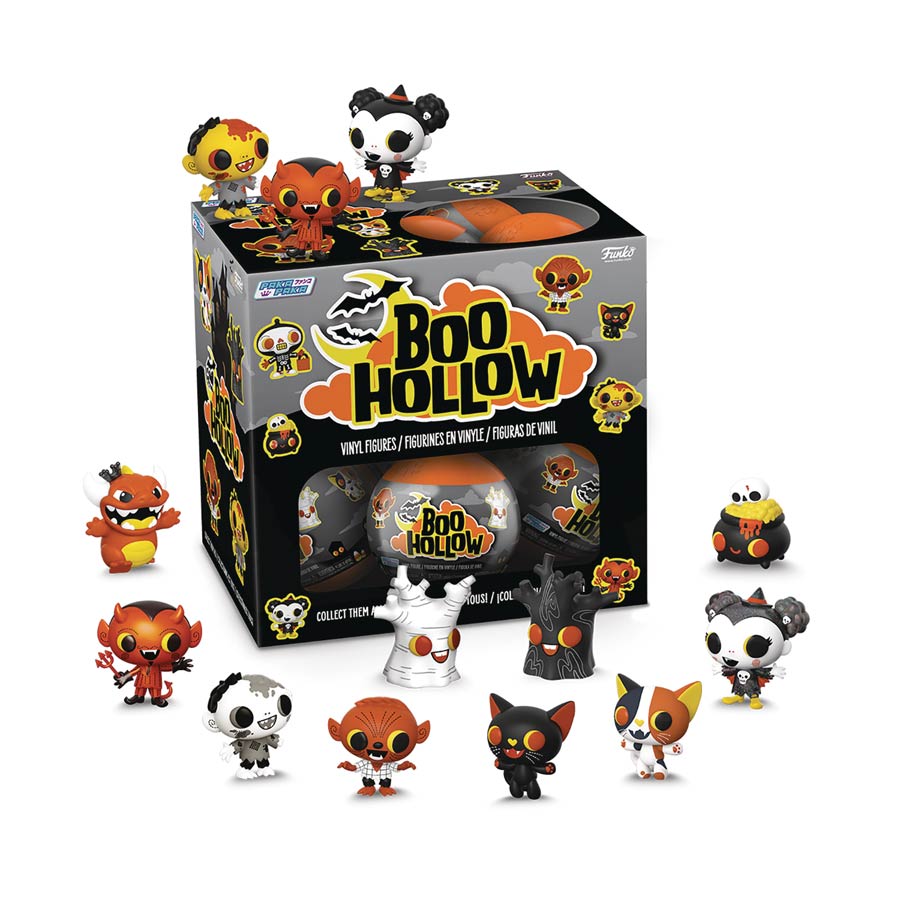 Paka Paka Boo Hollow Mystery Minis Blind Mystery Box 18-Piece Display