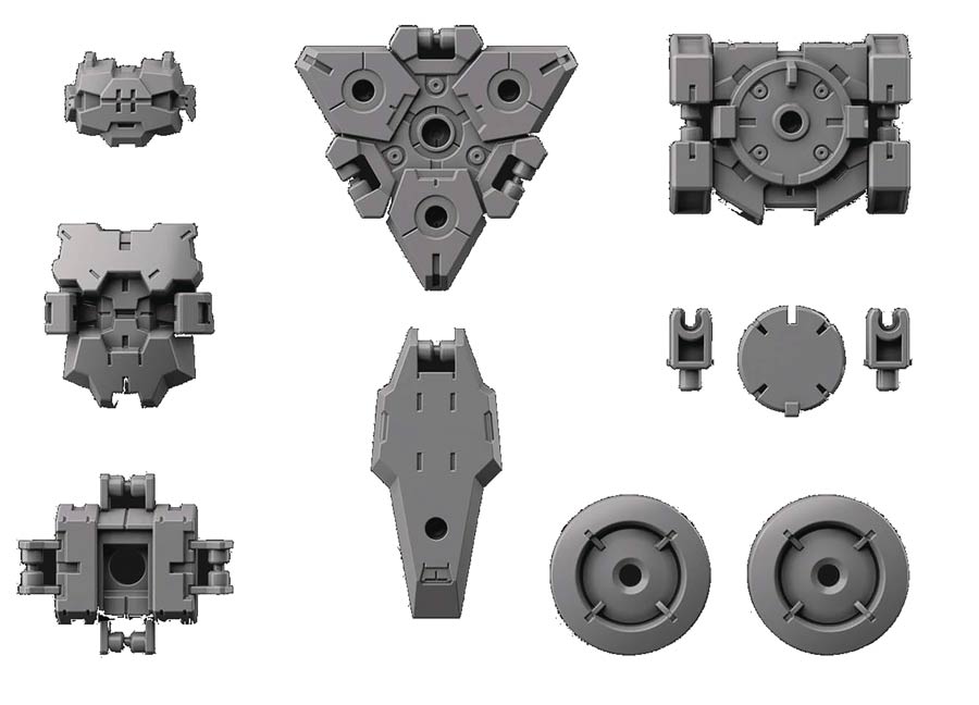 30 Minutes Missions Options 1/144 Kit #OP-25 Option Armor For Spy Drone (Rabiot Exclusive / Light Gray)