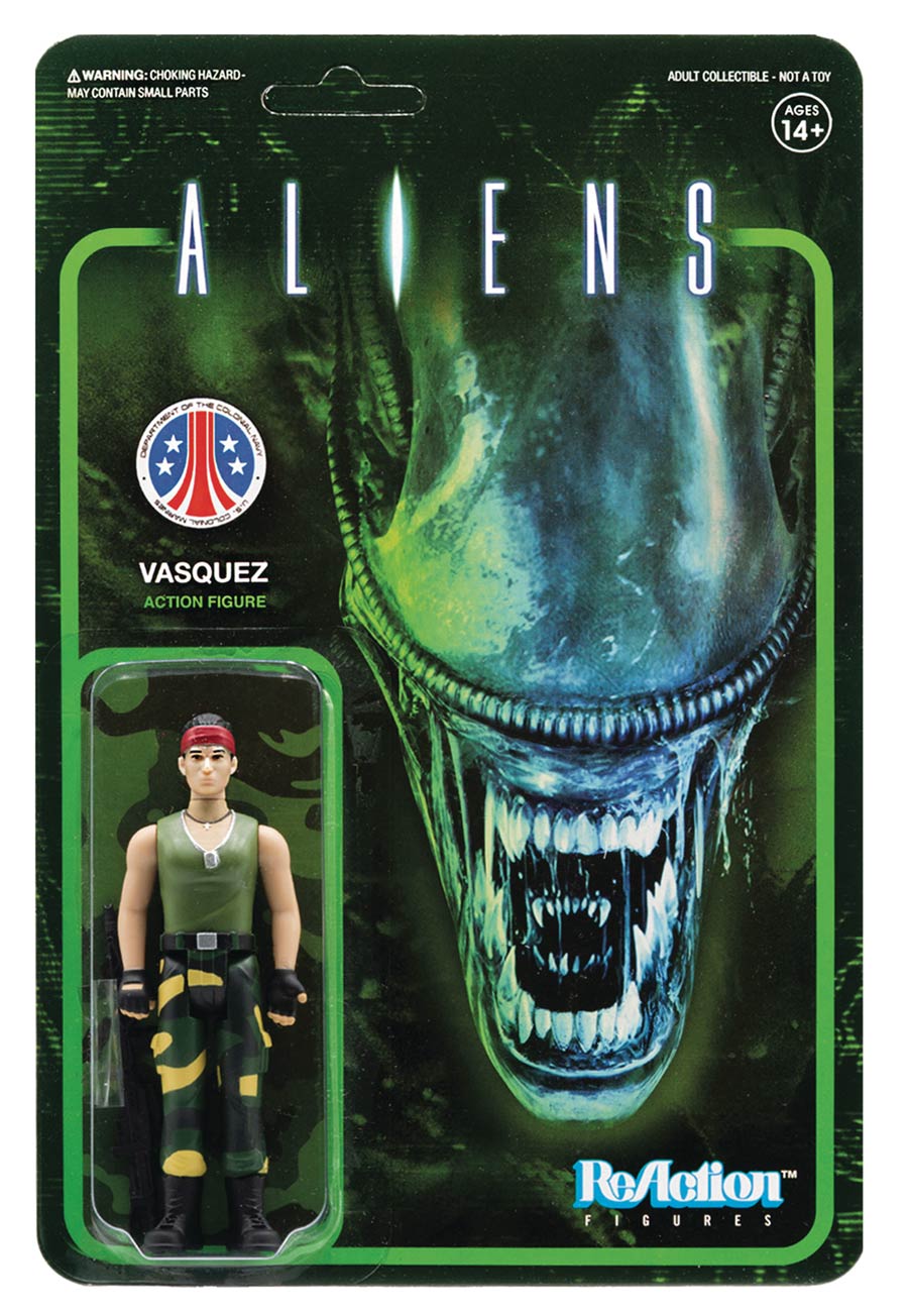 Aliens ReAction Figure - Vasquez