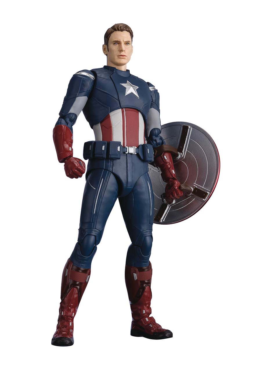 Avengers Endgame S.H.Figuarts - Cap vs Cap Action Figure