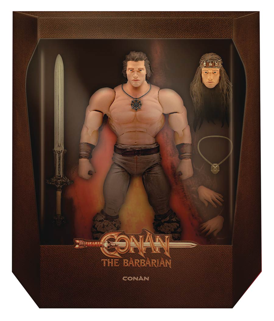 Conan The Barbarian Ultimates Iconic Movie Pose Conan Action Figure