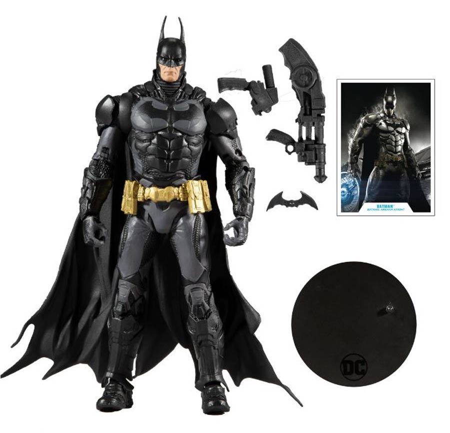 DC Gaming 7-Inch Scale Action Figure Wave 2 Arkham Knight Batman Case