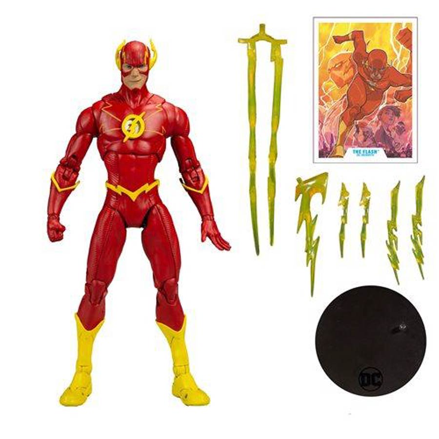 DC Multiverse 7-Inch Scale Action Figure Wave 3 Modern Flash Case