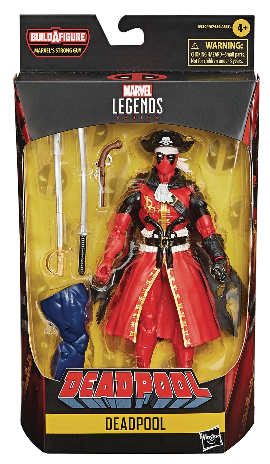 Marvel Deadpool Legends 2020 6-Inch Action Figure Deadpool Case