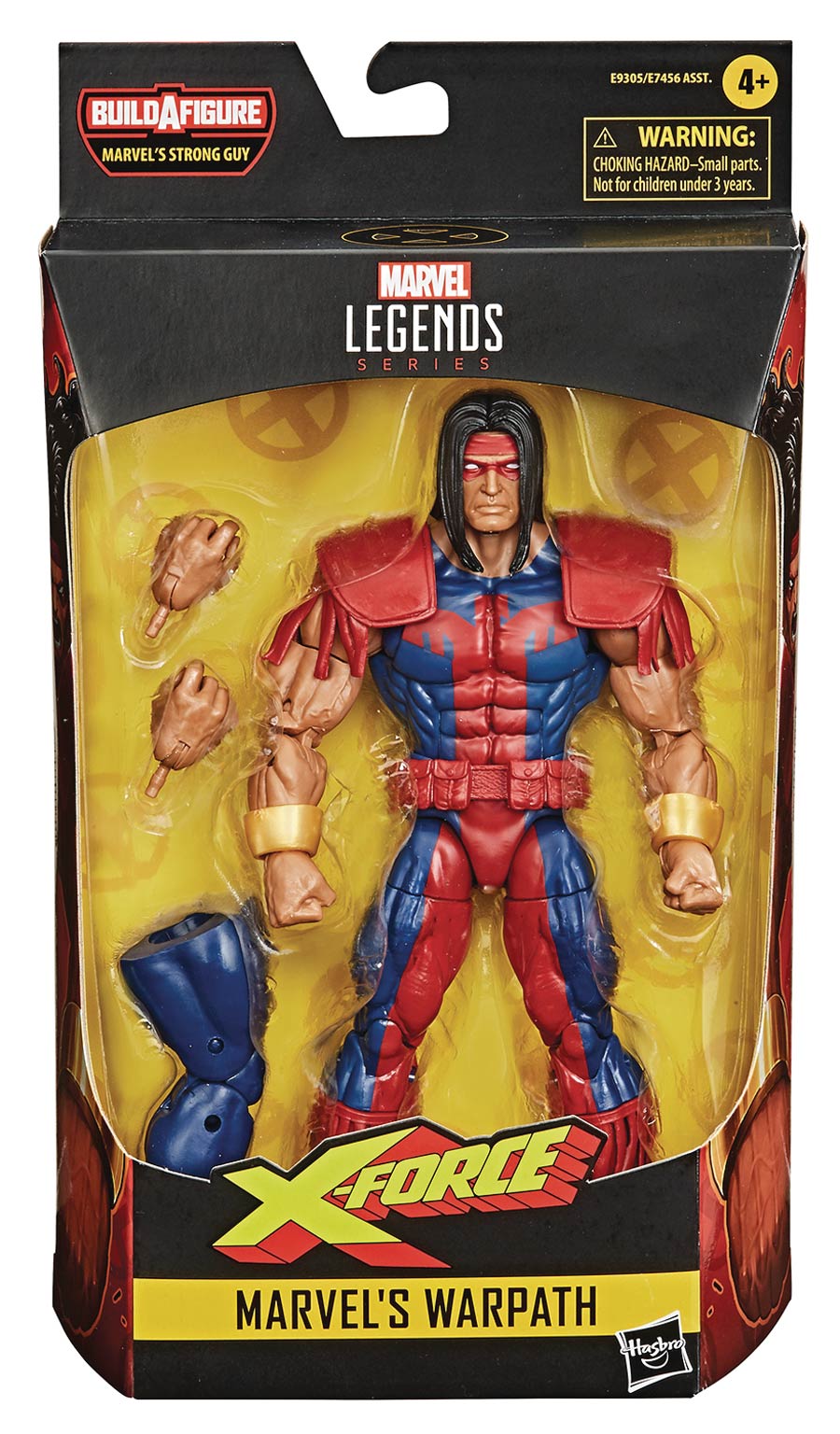 Marvel Deadpool Legends 2020 6-Inch Action Figure Warpath Case