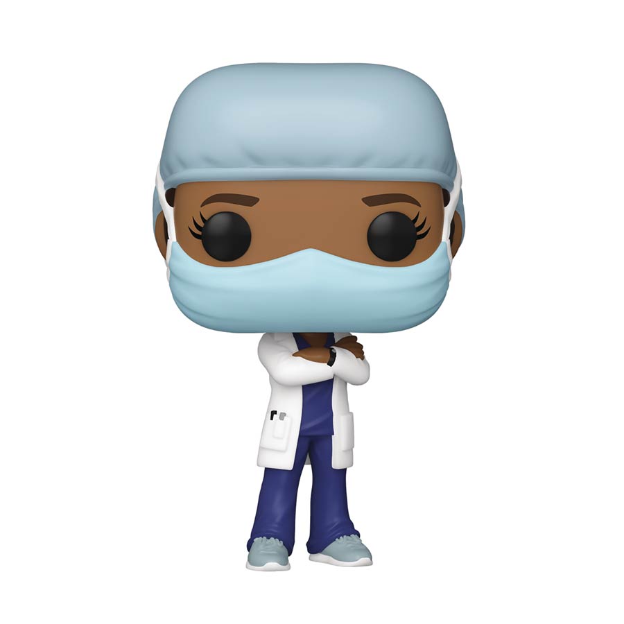 POP Heroes Frontline Worker Female 2 Vinyl Figure