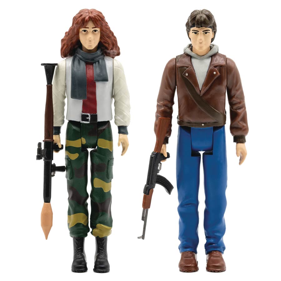 Red Dawn ReAction Figure 2-Pack - Erica Mason & Jed Eckert