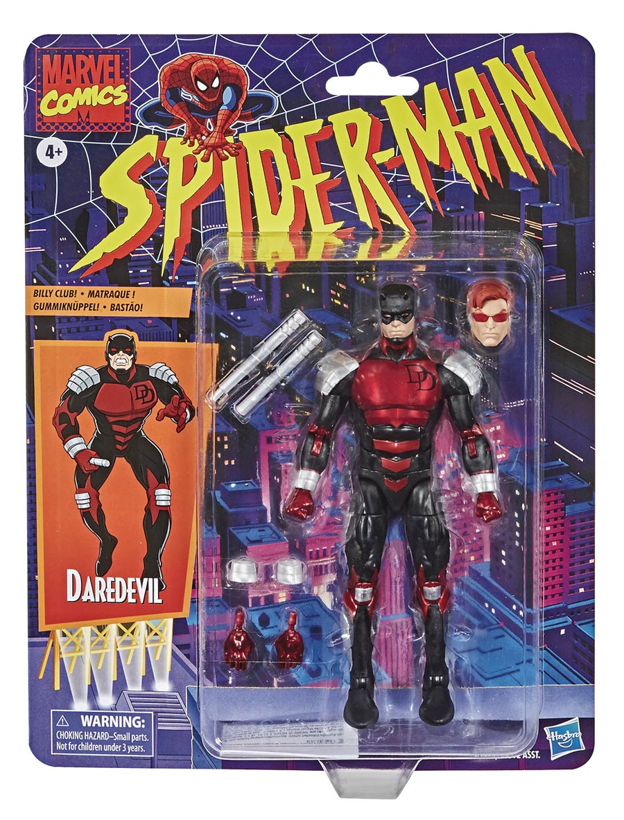 Spider-Man Vintage 6-Inch Action Figure Daredevil Case