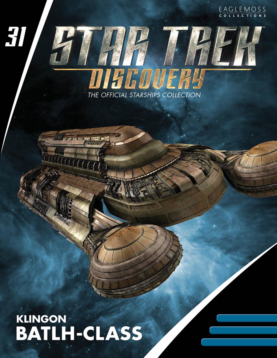 Star Trek Discovery Figurine Collection Magazine #31 Klingon Batlh-Class
