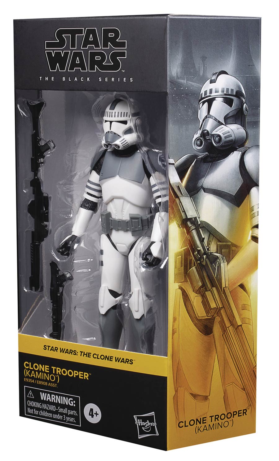 Star Wars Black Series 6-Inch Action Figure Kamino Clone Trooper (Clone Wars) Case