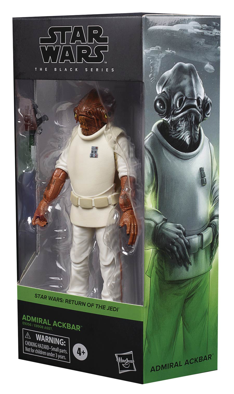 Star Wars Black Series 6-Inch Action Figure Admiral Ackbar (Return Of The Jedi) Case