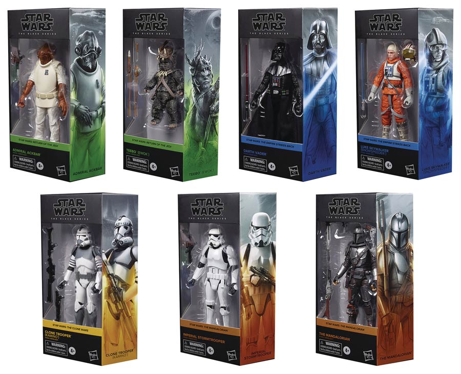 Star Wars Black Series 6-Inch Action Figure Assortment Case 202005