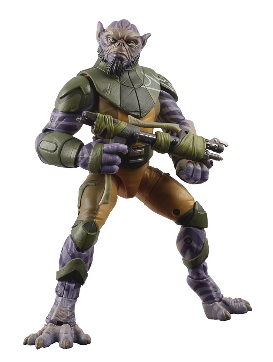 Star Wars Rebels Black Series 6-Inch Deluxe Action Figure Zeb Orrelios Case