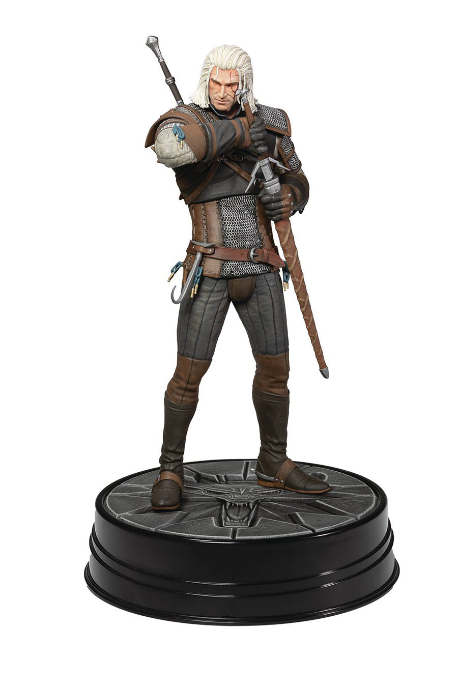 Witcher 3 Wild Hunt Deluxe Figure - Geralt Heart Of Stone