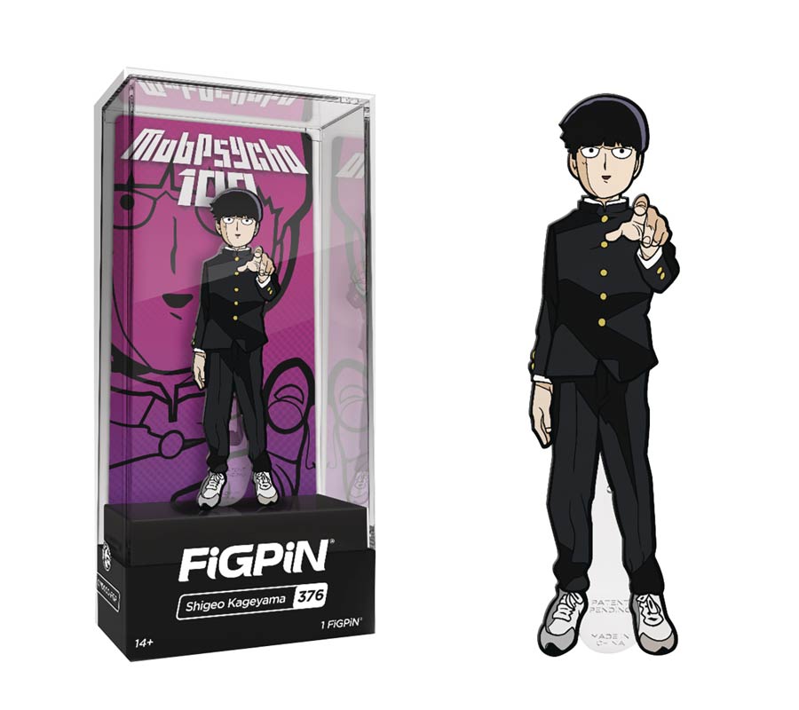 FigPin Mob Psycho 100 Pin - Shigeo Kageyama