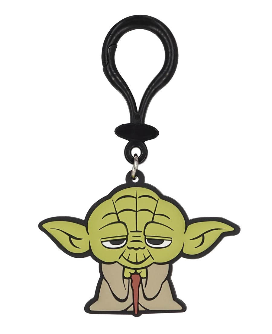 Star Wars PVC Soft Touch Bag Clip - Yoda