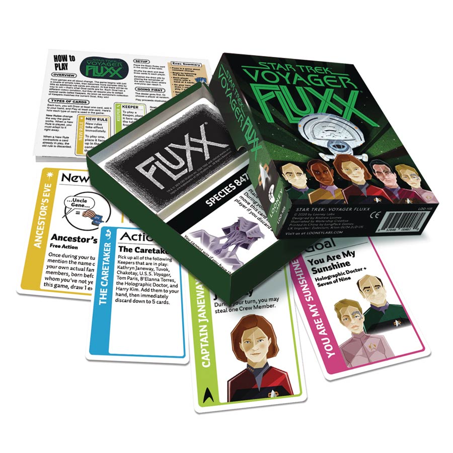 Star Trek Voyager Fluxx Display (6-Count)