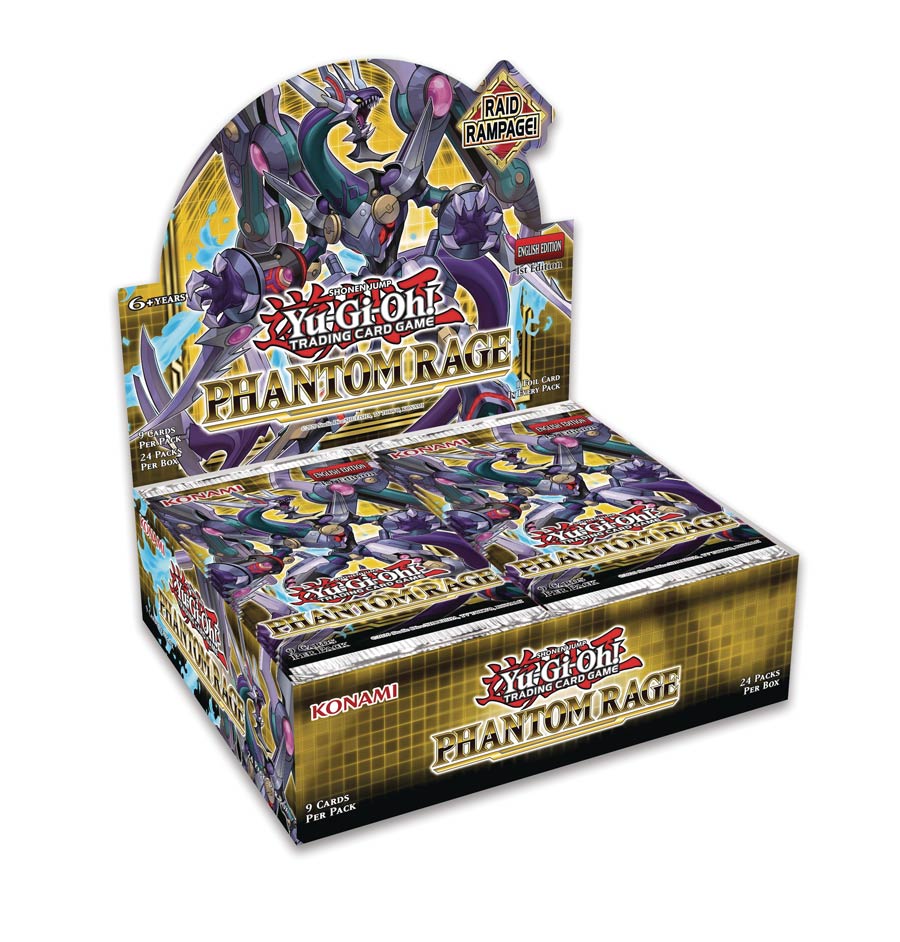 Yu-Gi-Oh Phantom Rage Booster Display (24-Count)