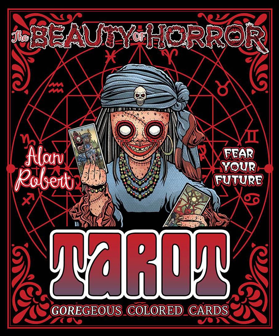 Beauty Of Horror Color Your Destiny Tarot Deck