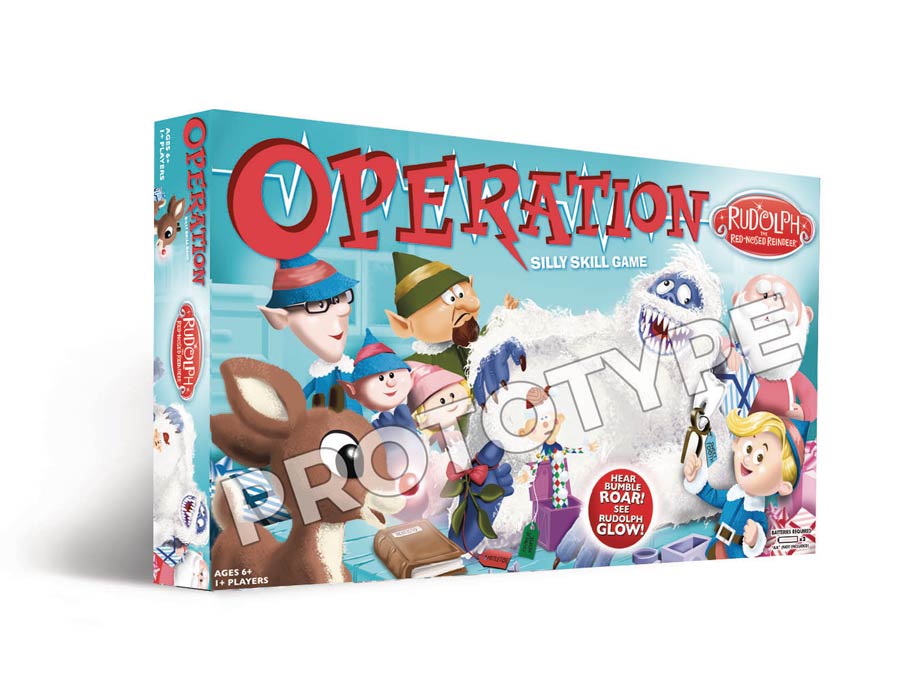 Operation Rudolph The Red-Nosed Reindeer Board Game