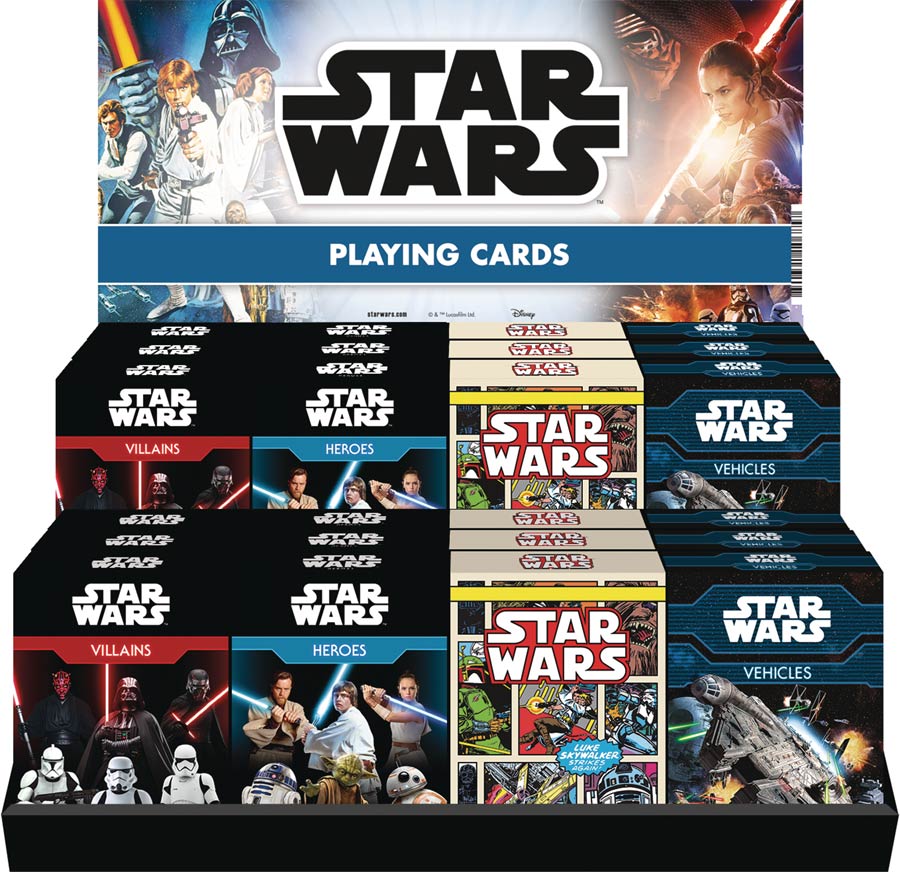 Star Wars Playing Cards Series 2 24-Piece Display