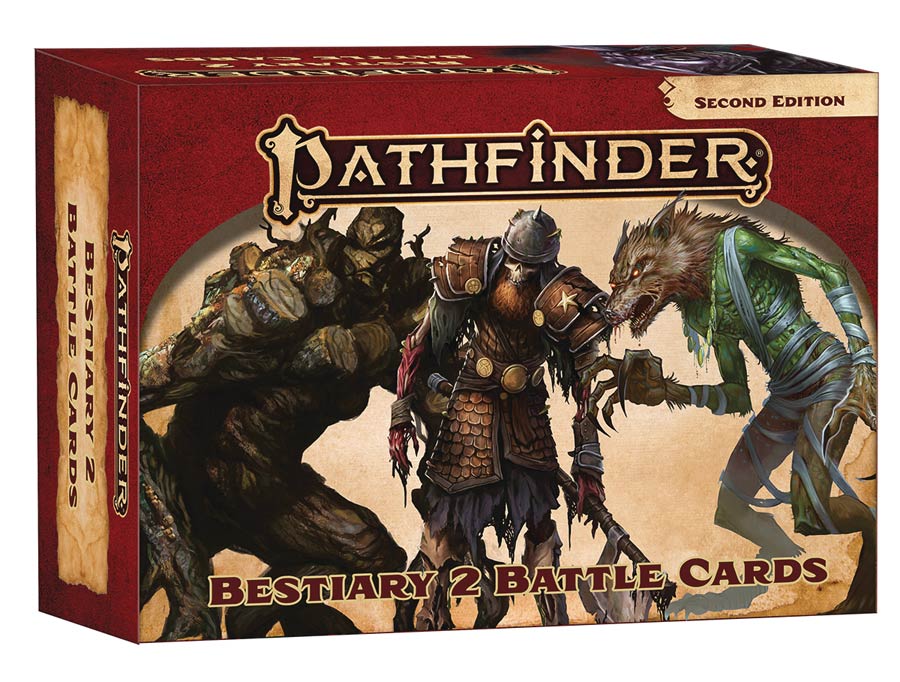 Pathfinder Bestiary Battle Cards (P2)