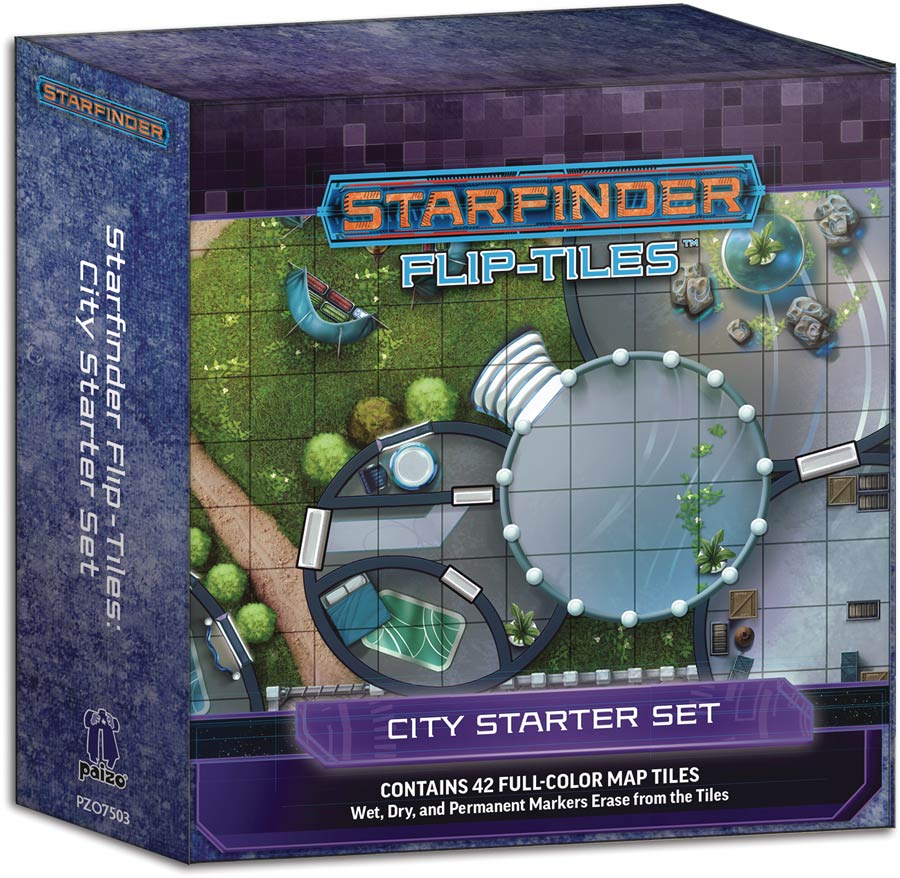 Starfinder RPG Flip-Tiles - City Starter Set