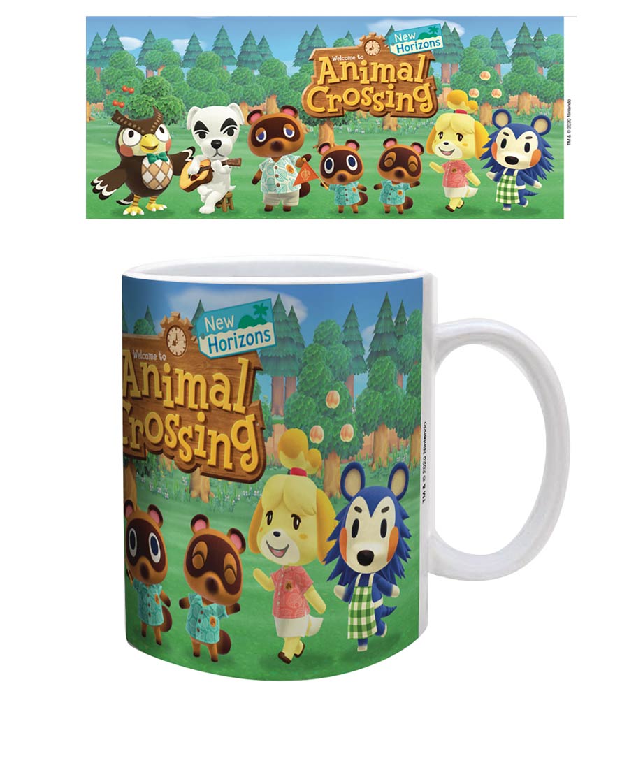 Animal Crossing New Horizons Mug - Cast Line Up
