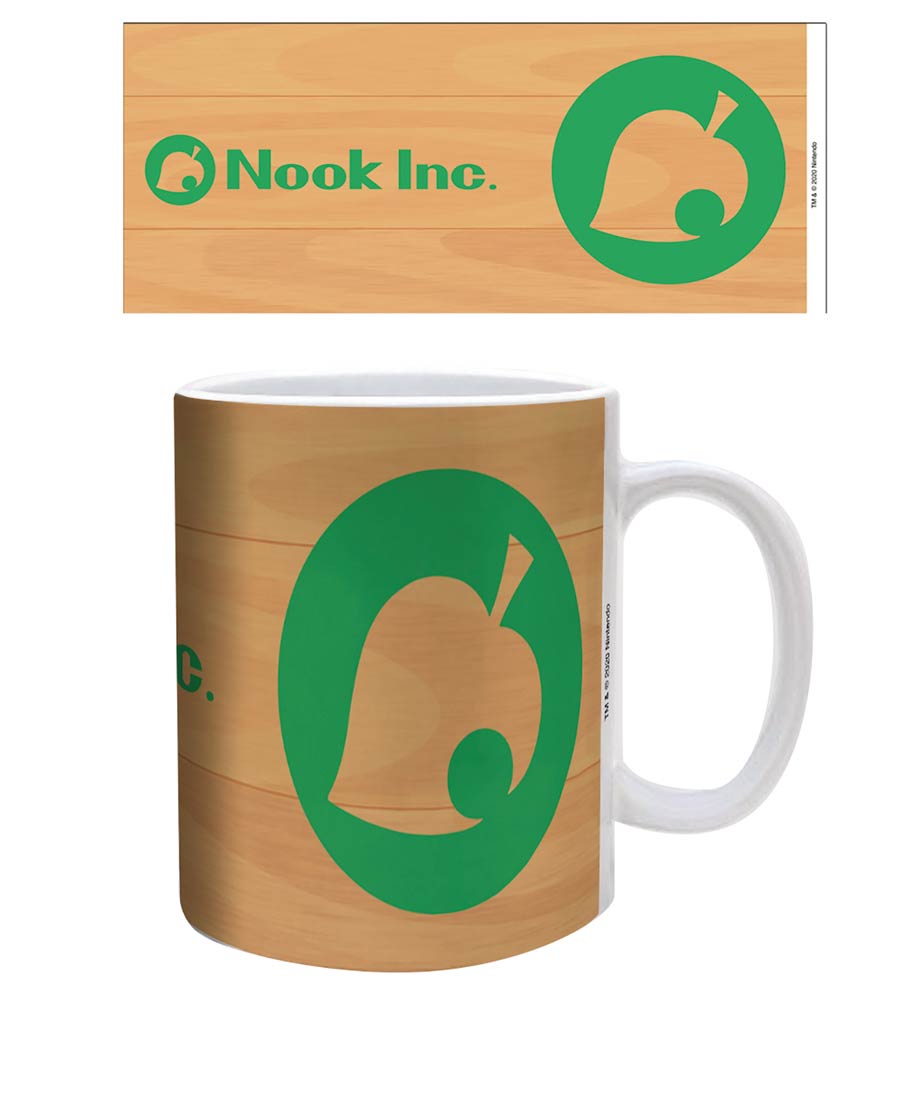 Animal Crossing New Horizons Mug - Nook Inc Logo