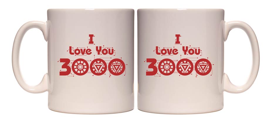 Avengers Endgame Previews Exclusive Coffee Mug - I Love You 3000