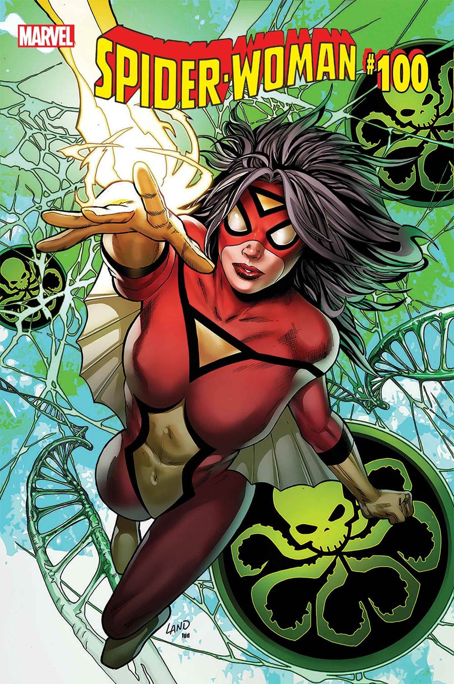 Spider-Woman Vol 7 #5 By Greg Land Poster (#100)