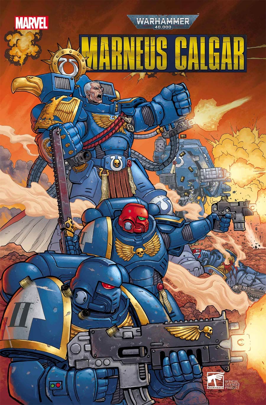 Warhammer 40000 Marneus Calgar #1 By Jacen Burrows Poster