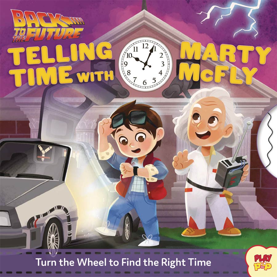 Back To The Future Telling Time With Marty McFly Board Book HC