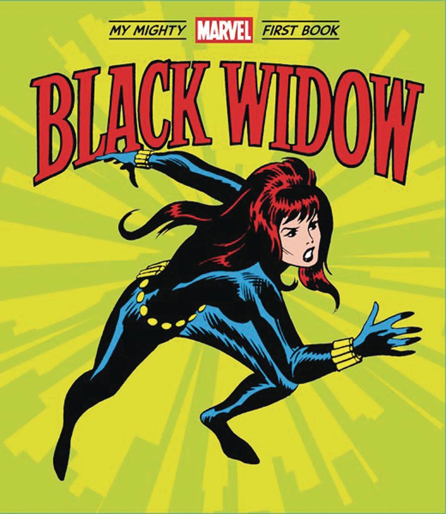 My Mighty Marvel First Book Black Widow Board Book HC