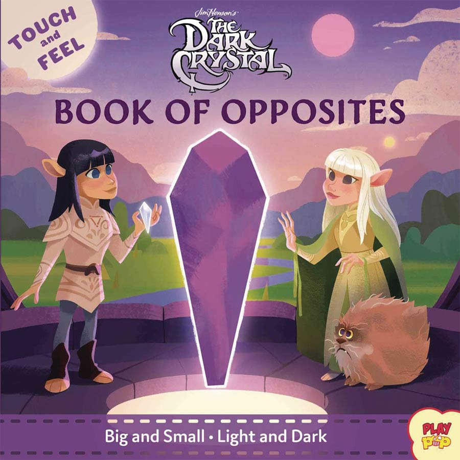 Dark Crystal Touch & Feel Book Of Opposites Board Book HC