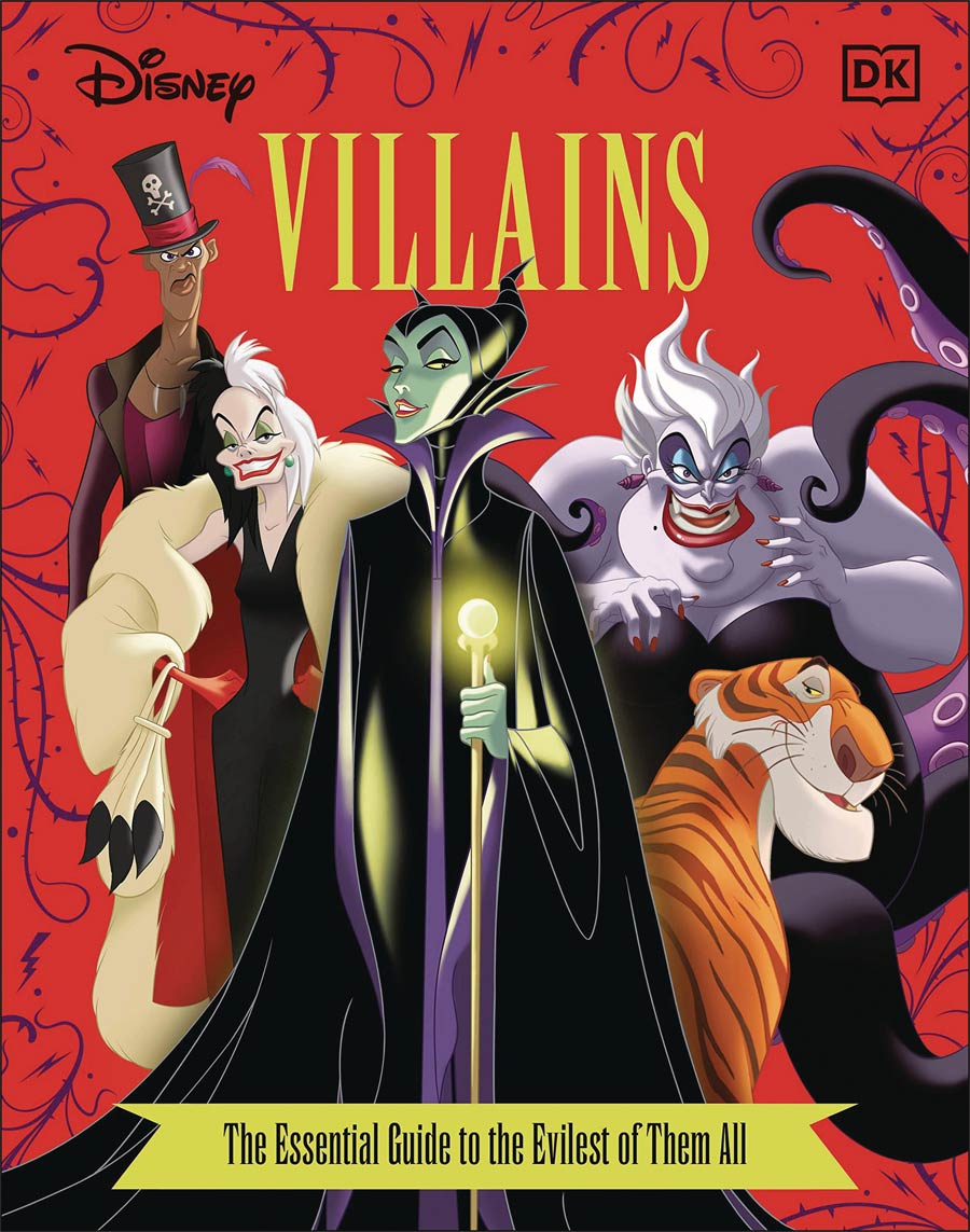 Disney Villains Essential Guide To The Evilest Of Them All HC Revised Edition