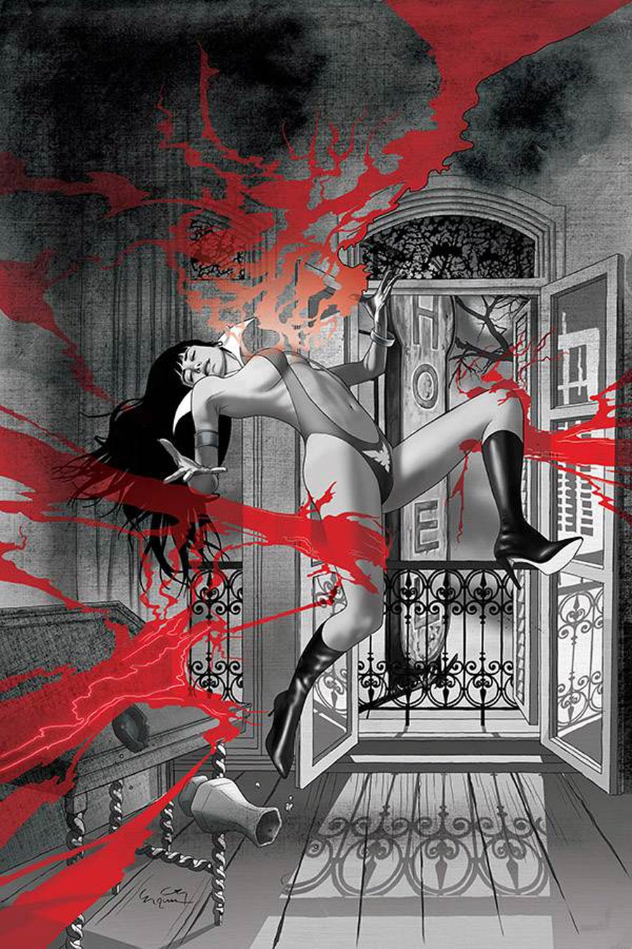 Vampirella Vol 8 #15 Cover R Incentive Ergun Gunduz Virgin Cover