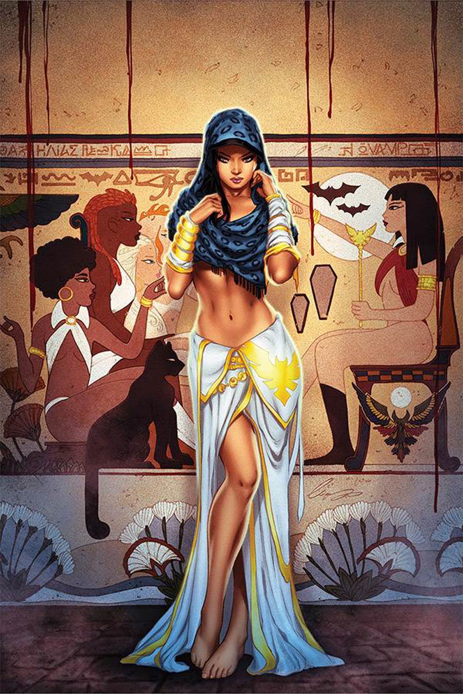 Sacred Six #5 Cover G Incentive Elias Chatzoudis Virgin Cover