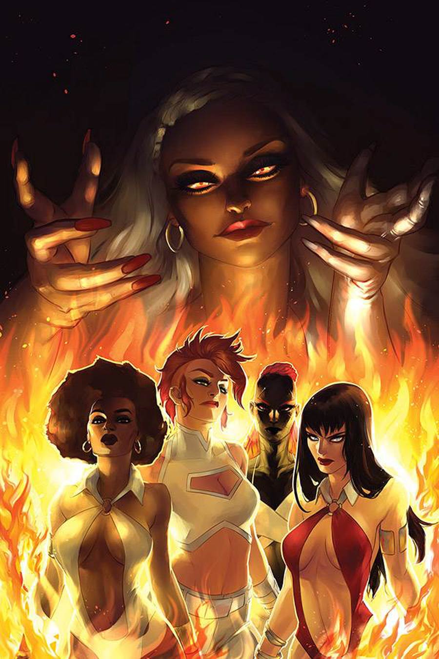 Sacred Six #5 Cover J Incentive Meghan Hetrick Virgin Cover