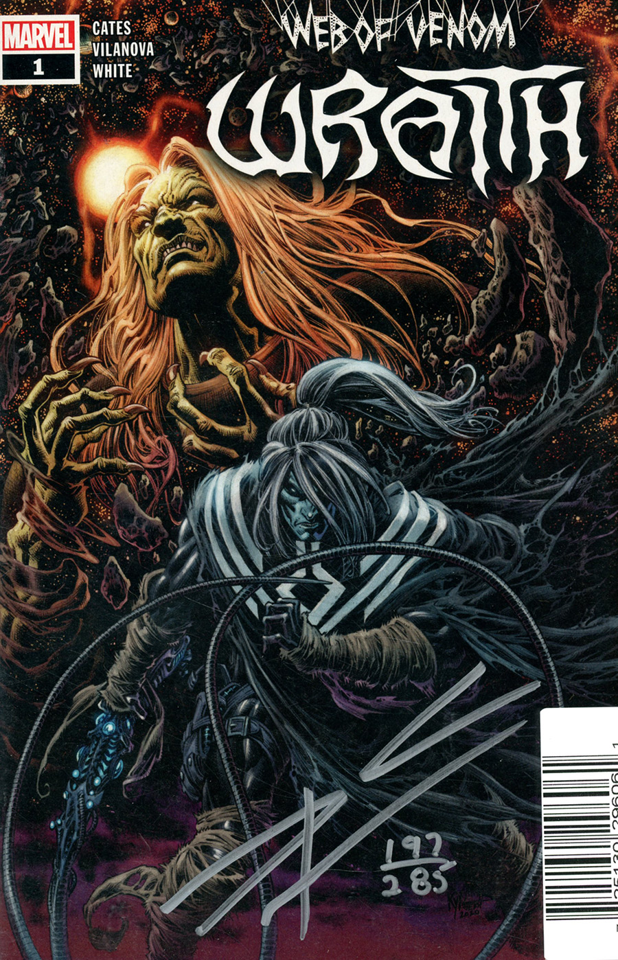 Web Of Venom Wraith #1 DF Signed By Donny Cates Plus 1