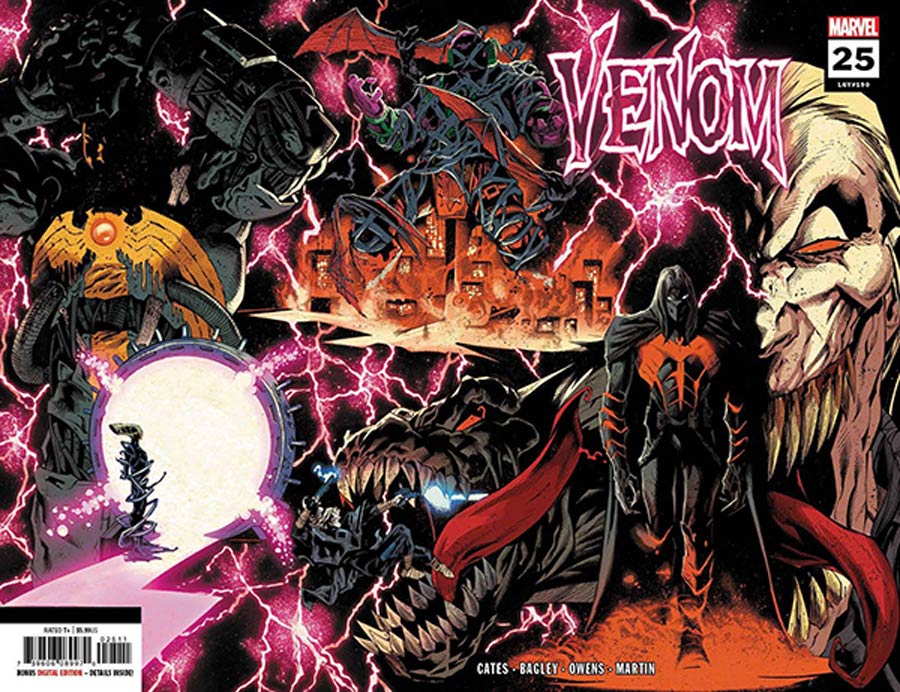 Venom Vol 4 #25 Cover R DF 2nd Ptg Ryan Stegman Wraparound Variant Cover Signed By Donny Cates