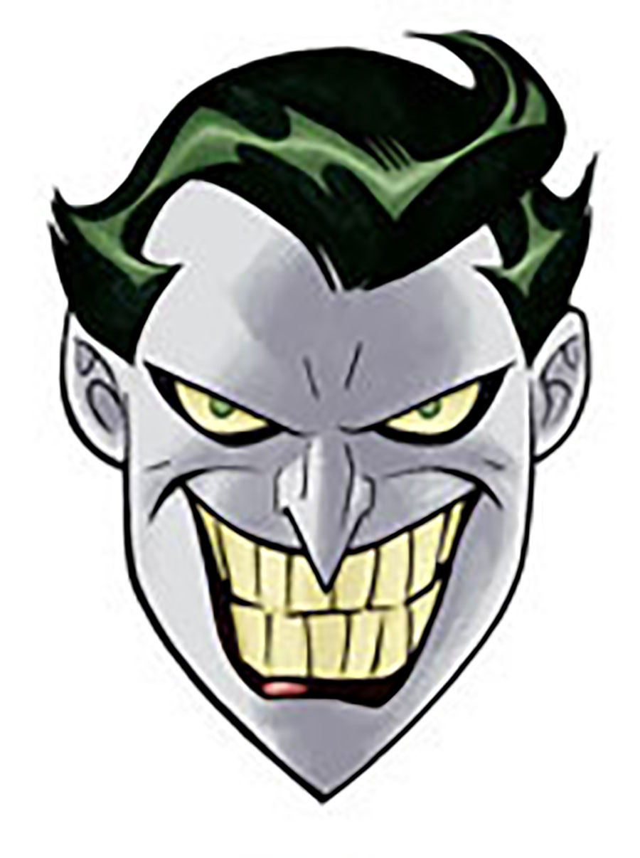 Joker 80th Anniversary Paper Mask - Bruce Timm